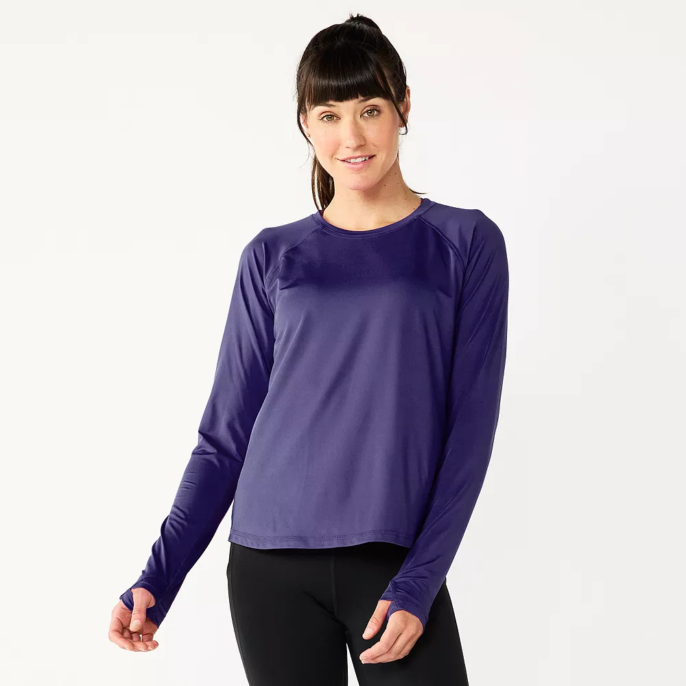 Petite Tek Gear® Performance Long Sleeve Tee - Image 5
