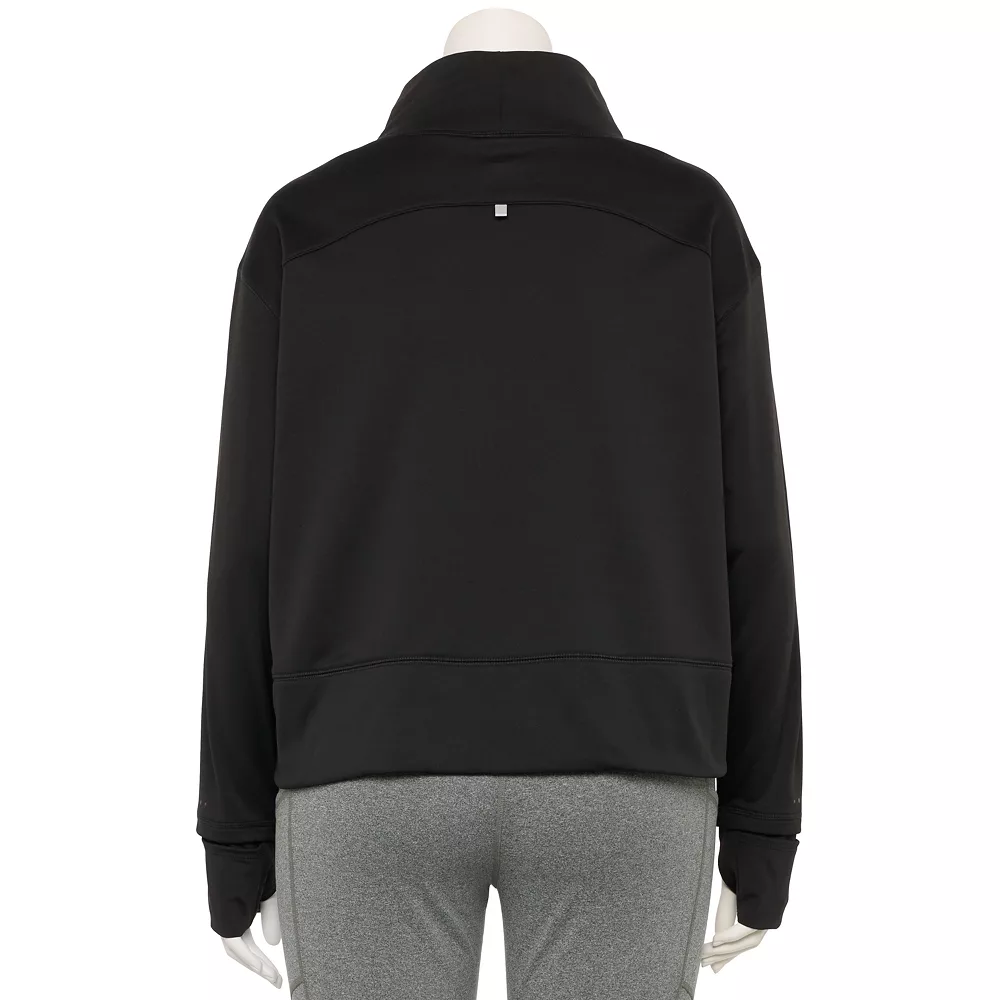 Plus Size Tek Gear® Run Mockneck Long Sleeve Top - Image 7