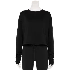 Women's Tek Gear® Stretch Fleece Cinched-Waist Top