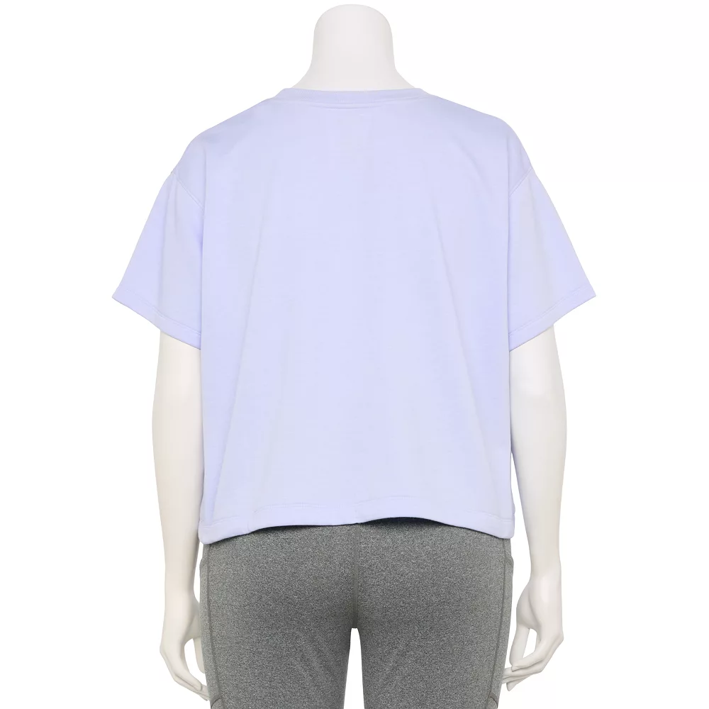 Plus Size Tek Gear® Stretch Fleece Cinched-Waist Top - Image 7