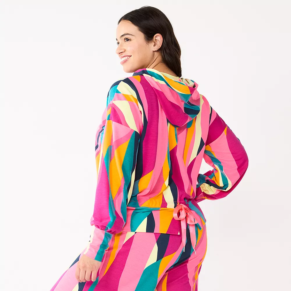 Women's Tek Gear® French-Terry Cropped Hoodie - Image 6