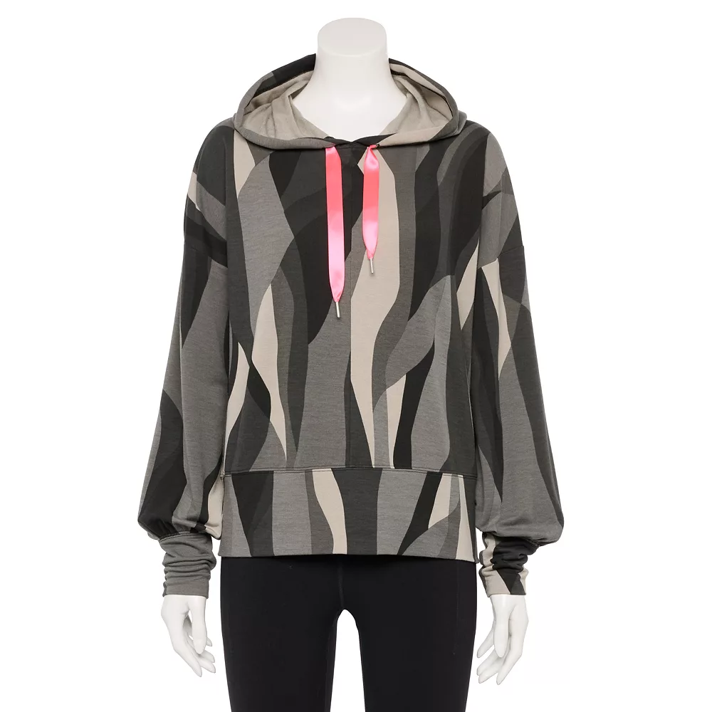 Women's Tek Gear® French-Terry Cropped Hoodie