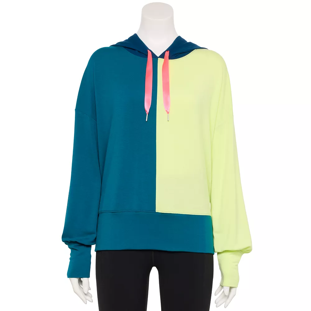 Women's Tek Gear® French-Terry Cropped Hoodie - Image 3